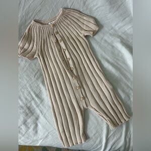 Oeuf short sleeve knit suit